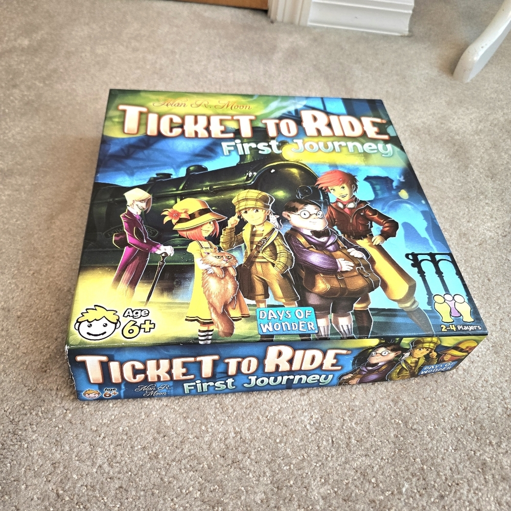 Days of Wonder Ticket to Ride - First Journey Board Game